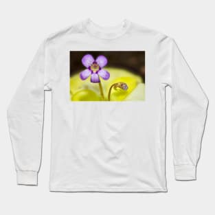 Butterwort Flower Long Sleeve T-Shirt